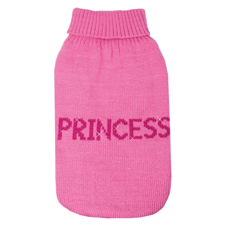 RECORD SWEATER ROYAL PRINCESS PINK S