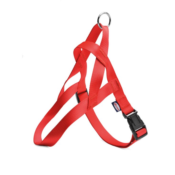 RECORD HARNESS NYLON COMFORT RED 1X4