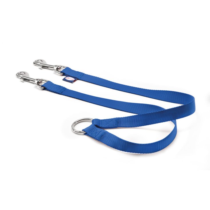 RECORD DOG COUPLER IN BLUE NYLON 1,6X45