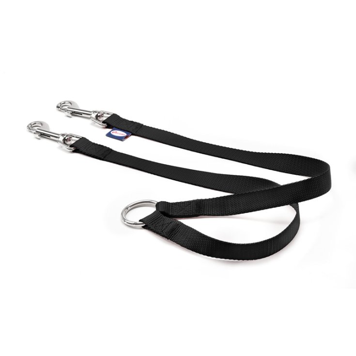 RECORD DOG COUPLER IN BLACK NYLON 2X45 C