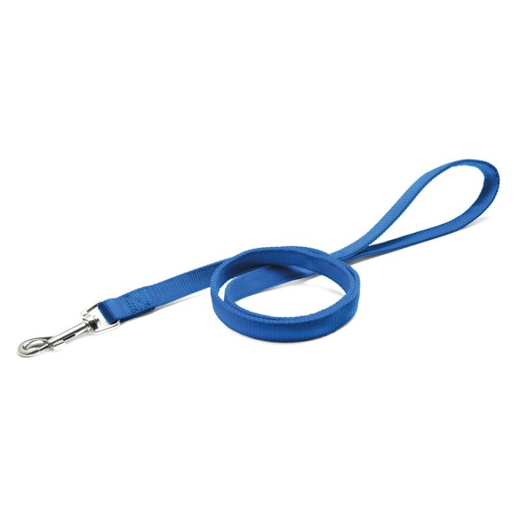 RECORD LEASH NYLON DOUBLE BLUE 1,6X1