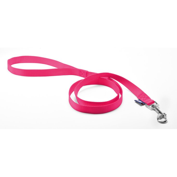 RECORD PINK NYLON LEASH 1X100 CM