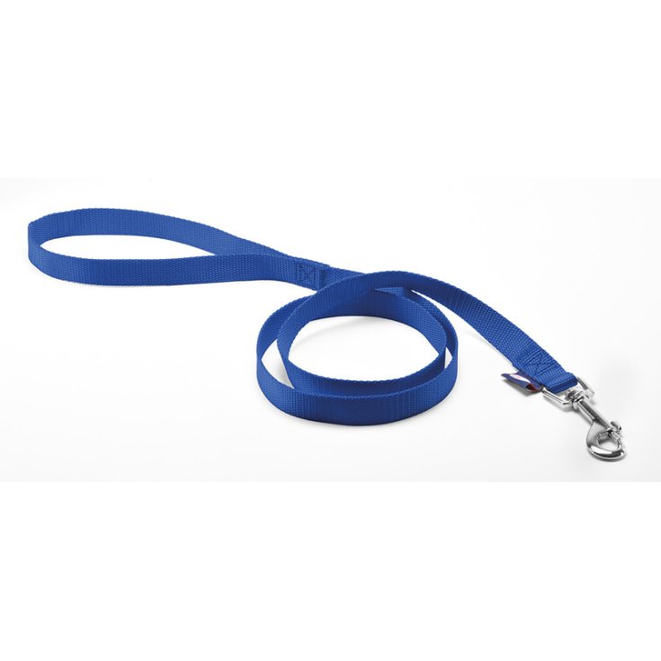 RECORD BLUE NYLON LEASH 2,5X100 CM