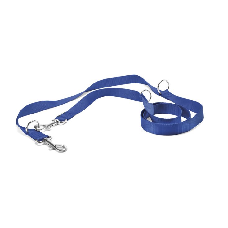 RECORD NYLON TRAINING LEASH BL