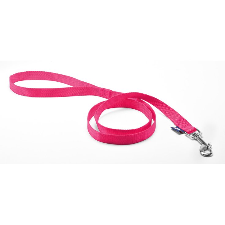 RECORD PINK NYLON LEASH 1,6X100 CM