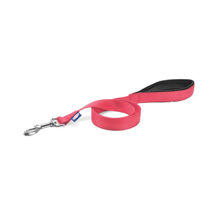 RECORD NYLON LEASH WITH SOFT HANDLE