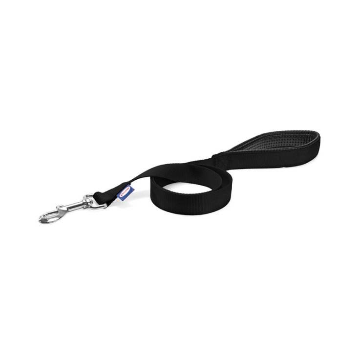 RECORD NYLON LEASH WITH SOFT HANDLE