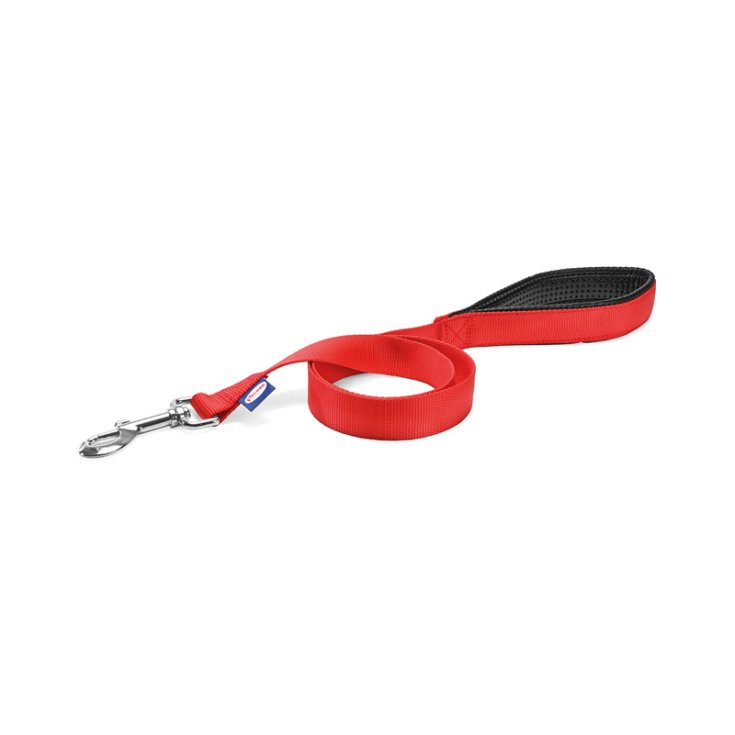 RECORD NYLON LEASH WITH SOFT HANDLE
