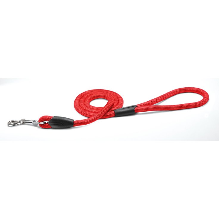 RECORD TUBULAR LEASH RED 2,2X90