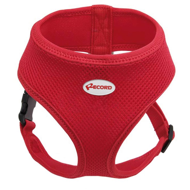 RECORD FAST DOG RED HARNESS M 28-33/