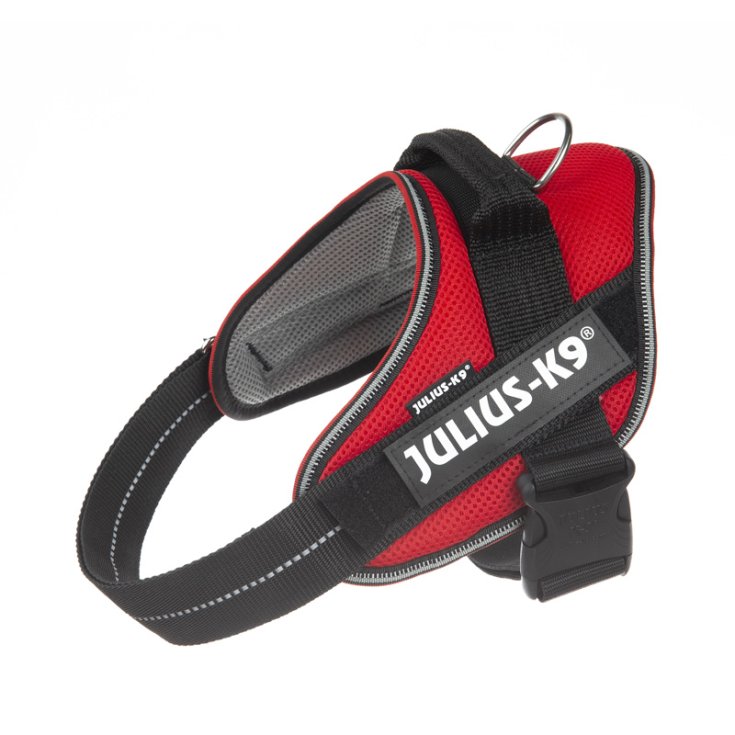 JULIUS K9 POWAIR RED HARNESS M 14 25