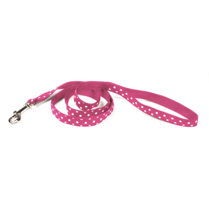 RECORD POIS PINK NYLON LEASH 1X120