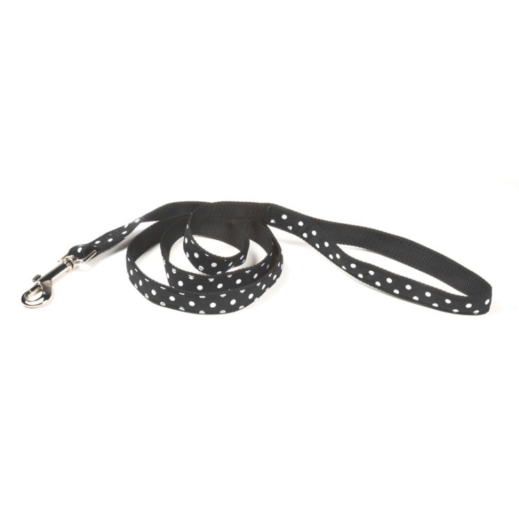 RECORD POIS LEASH BLACK NYLON 1,6X12