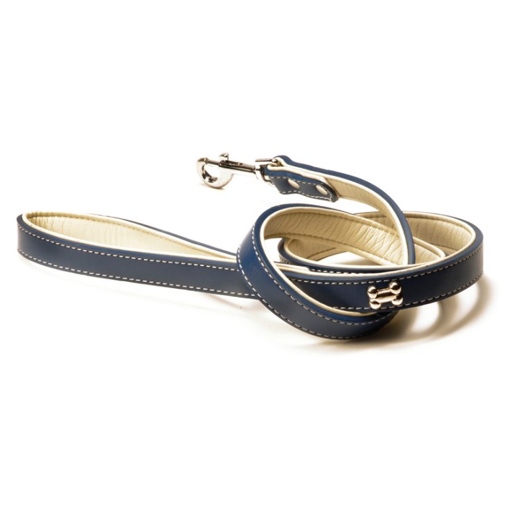 RECORD SILVER LEASH ECO-LEATHER WITH OXY