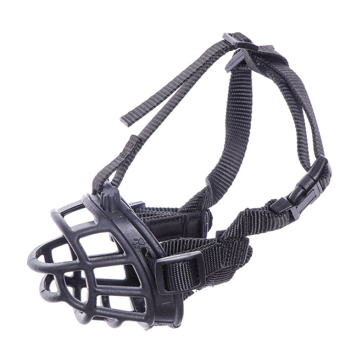 RECORD MUZZLE IN BLACK SILICONE XS 6X9