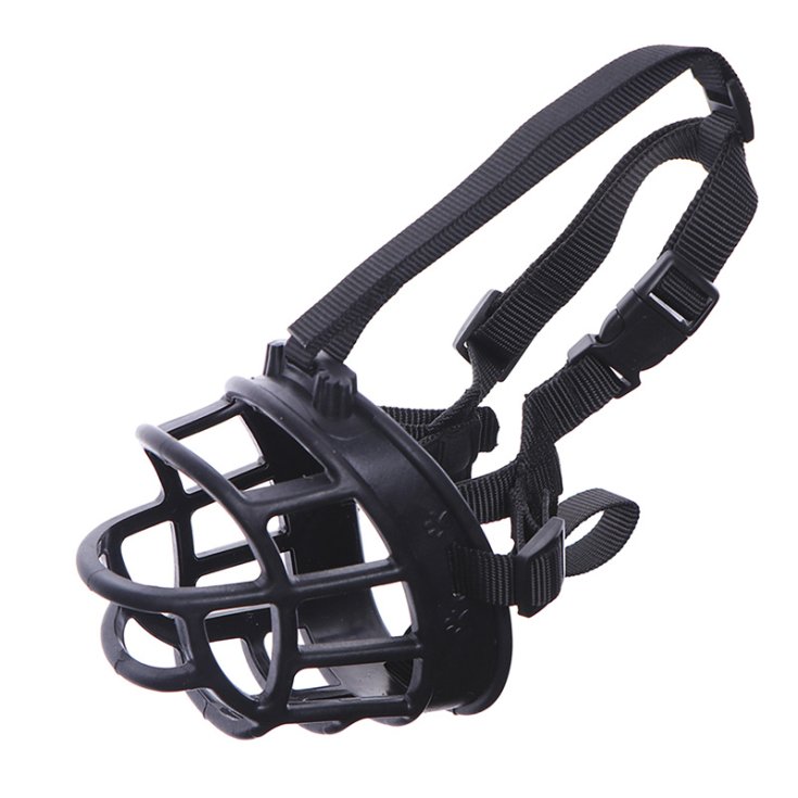 RECORD BLACK SILICONE MUZZLE XL 10X