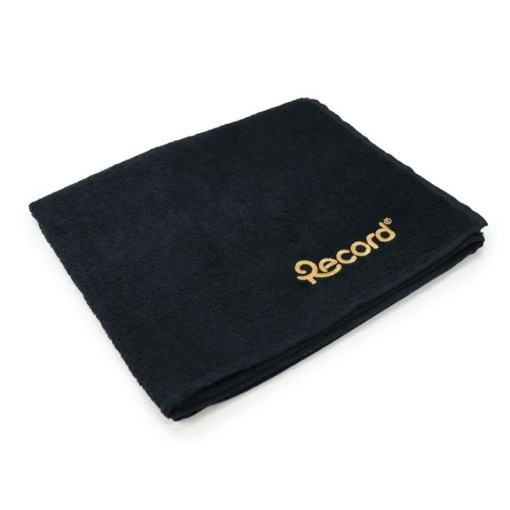 RECORD AMBEL BLACK SPONGE TOWEL 50X90 C