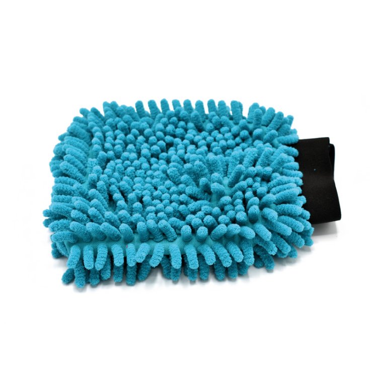 RECORD BLUE MICROFIBER GLOVE 17 C