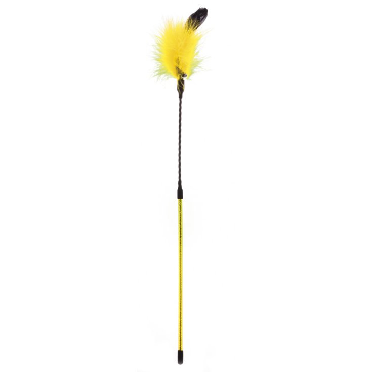 RECORD STUZZICAGATTO CANNETTA WITH FEATHERS