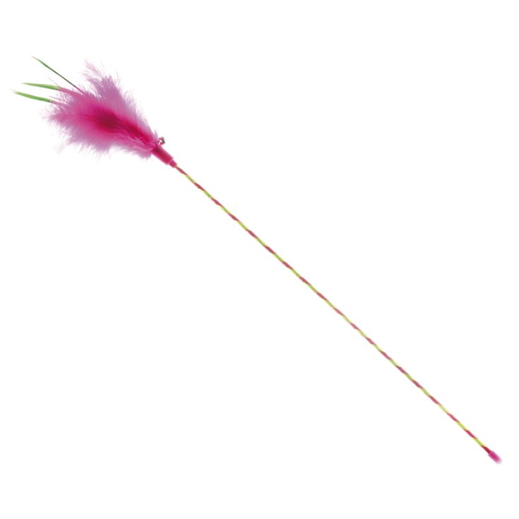 RECORD STUZZICAGATTO CANNETTA WITH FEATHERS