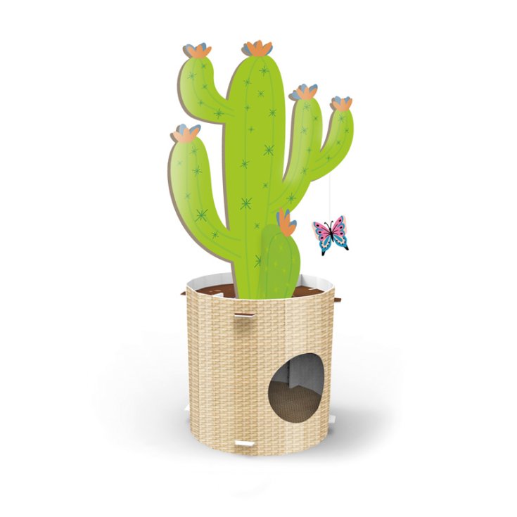RECORD CARDBOARD SCRATCHING POST - CACTUS 35