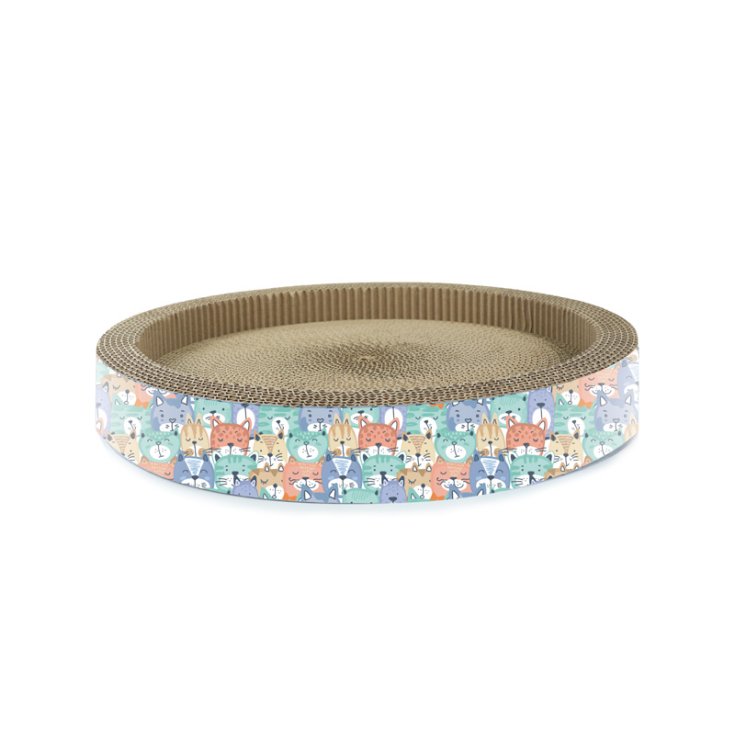 RECORD ROUND CARDBOARD SCRATCHING POST 4
