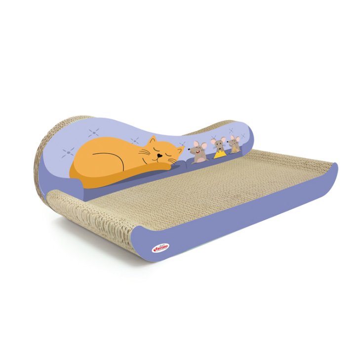 RECORD CARDBOARD SCRATCHER - SOFA