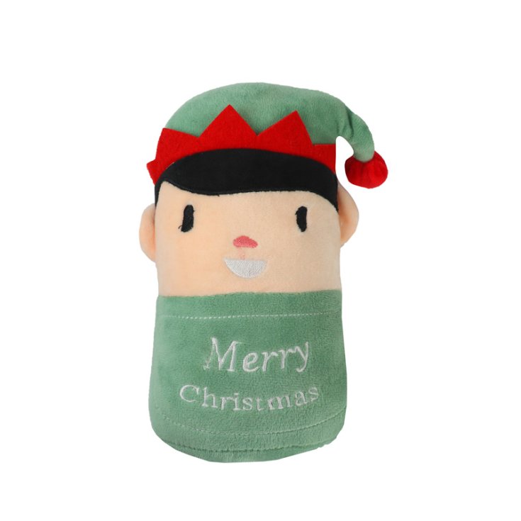 RECORD CHRISTMAS BARRELS PLUSH ELF 2