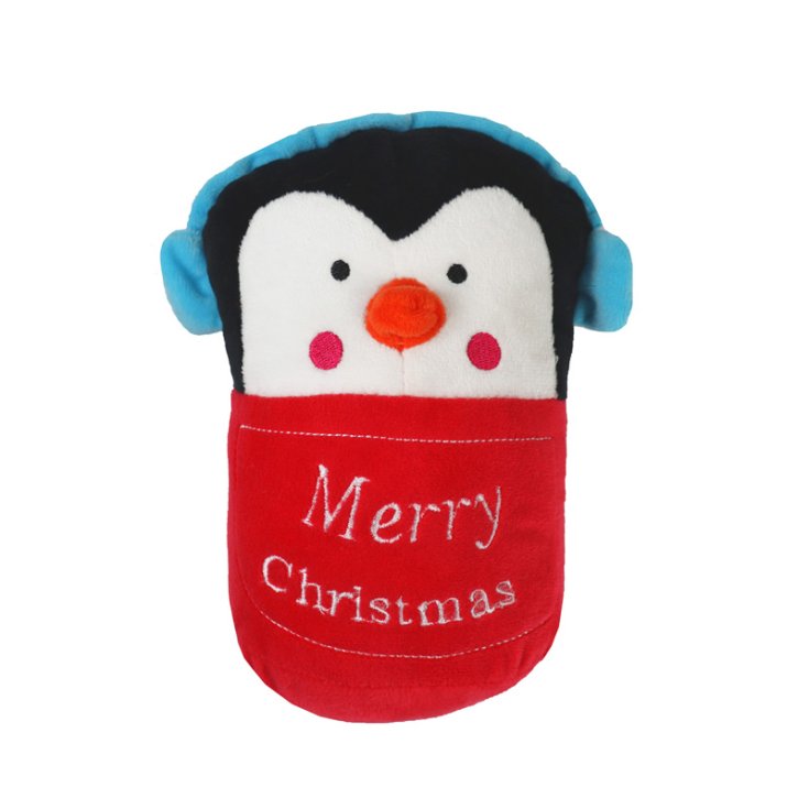 RECORD CHRISTMAS BARRELS PLUSH PINGUI