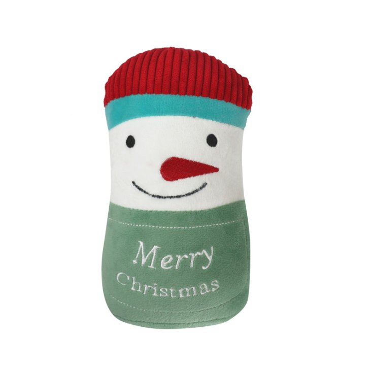 RECORD CHRISTMAS BARRELS PLUSH PUPPETS