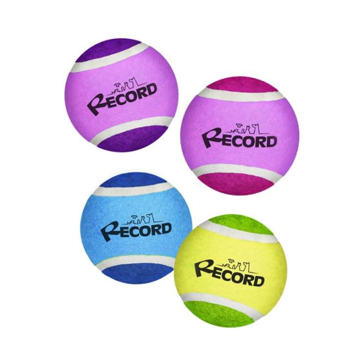 RECORD TENNIS FUN 4 VIOL TENNIS BALLS