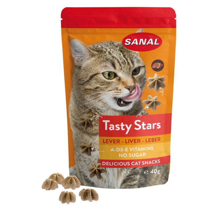 SANAL TASTY STARS BITES FOR CAT 4