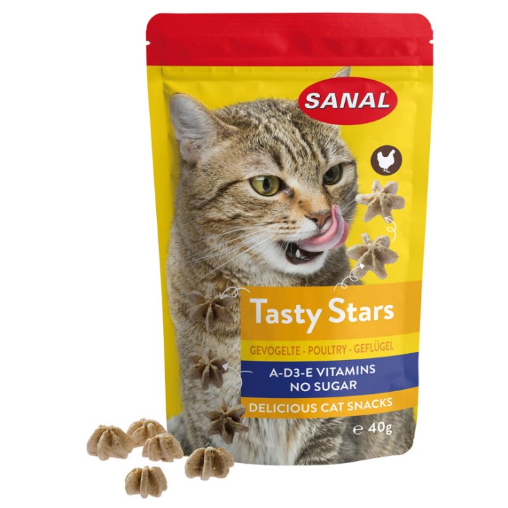 SANAL TASTY STARS BITES FOR CAT 4