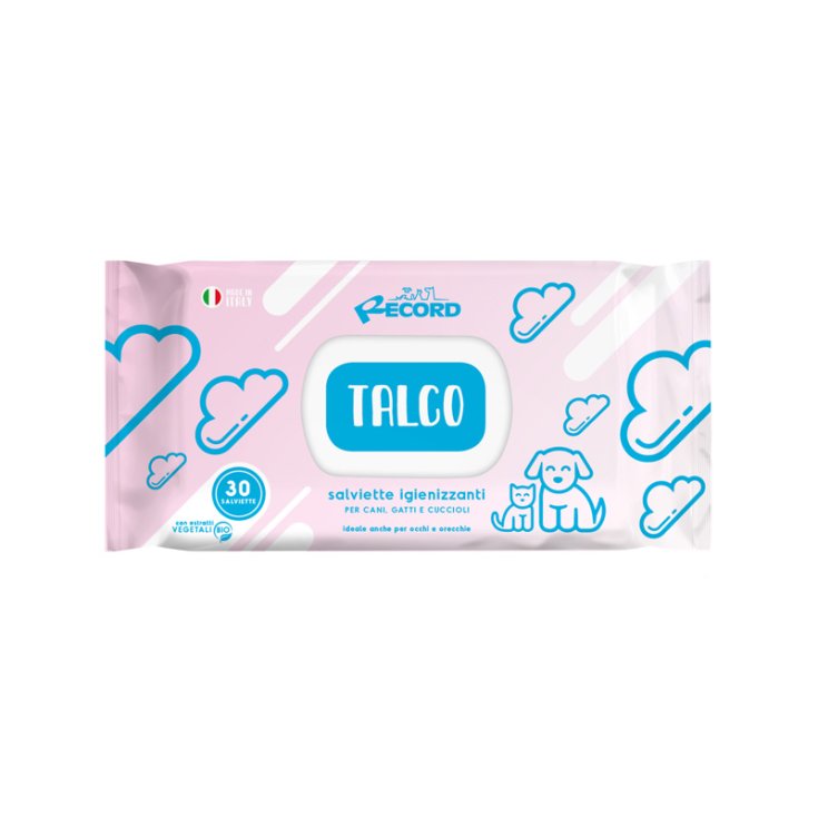 RECORD 30 TALC SANITIZING WIPES