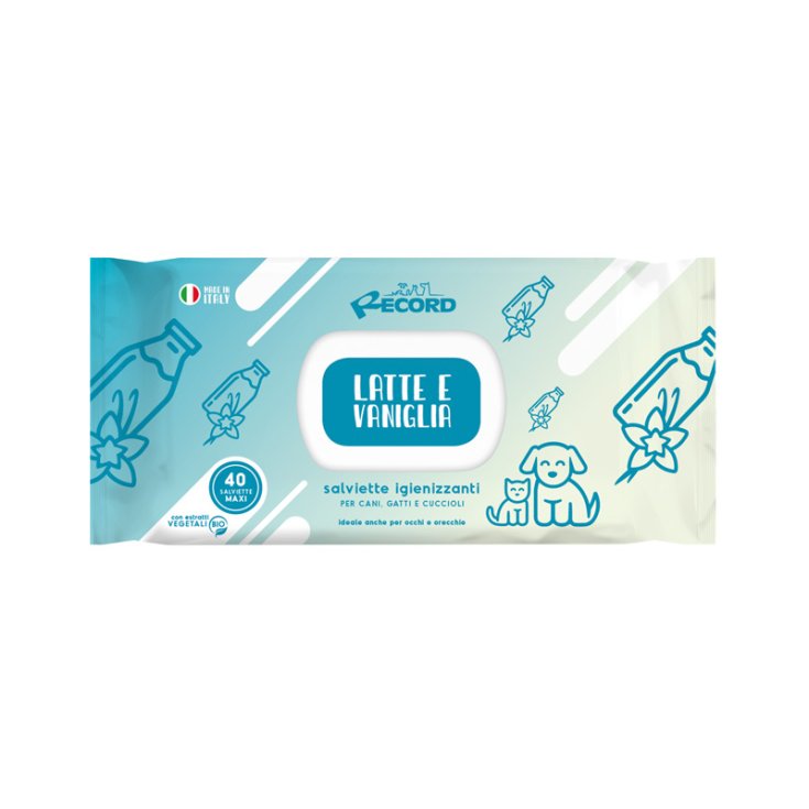 RECORD 40 SANITIZING WIPES MAXI LA