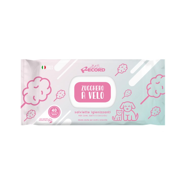 RECORD 40 SANITIZING WIPES MAXI ZU